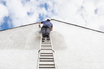 Peinture extérieure à Laning — façades et ravalement